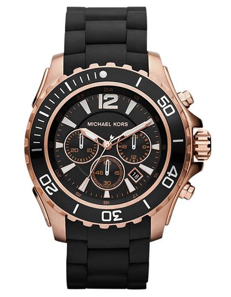 michael kors watch mens|Michael Kors men's watches black.